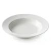 Aida Groovy tallerken hvid dyb 22 cm