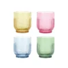 Aida Mosaic glas multifarvet 4 stk 33 cl