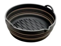 Airfryer bradepande foldbar silikone rund