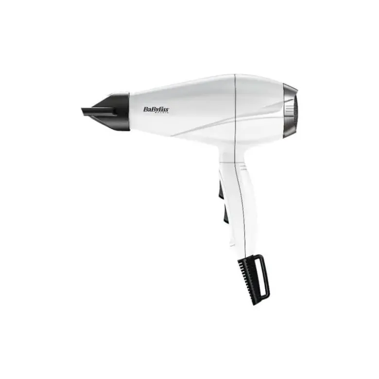 Babyliss 6704WE Speed Pro hårtørrer hvid