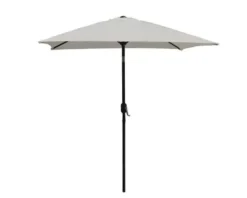 Barcelona parasol alu med tilt 2x2 m natur