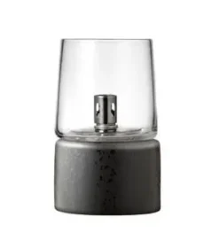 Bitz Gastro Olielampe sort H14 cm