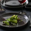Bitz Gastro tallerken Ø21 cm grå/grå
