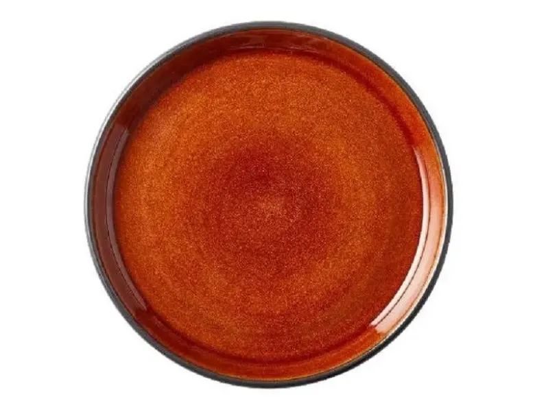 Bitz Gastro tallerken Ø17 cm sort/amber