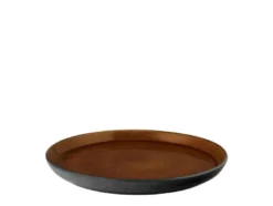 Bitz Gastro tallerken Ø21 cm sort/amber