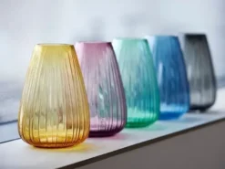 Bitz Kusintha Vase 22 cm Blå