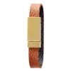 Bitz Servietringe 17 cm 4 stk Sort/Brun
