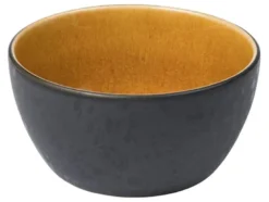 Bitz skål Ø12 cm sort/amber