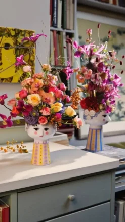 Bjørn Wiinblad Eva Vase H15Lavendel