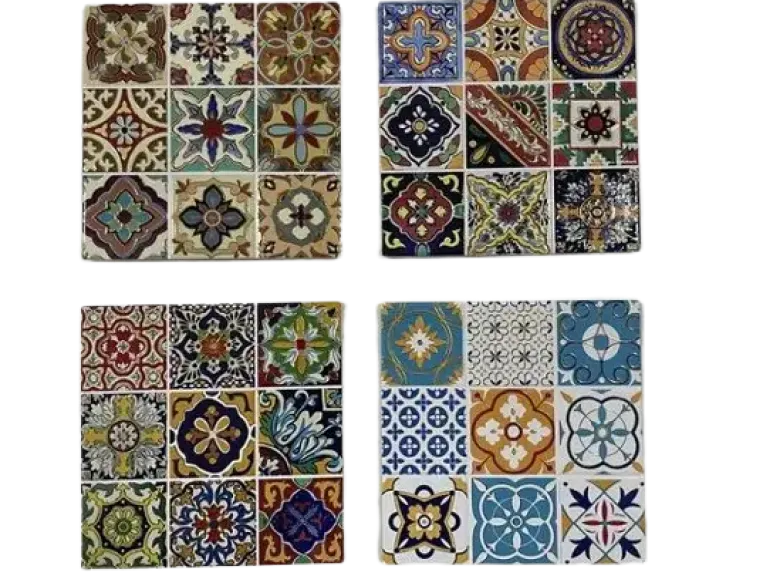 Bordskåner keramik firkantet 20x20 cm 1 stk