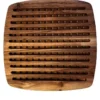 Bordskåner 20x20 cm akacietræ olieret