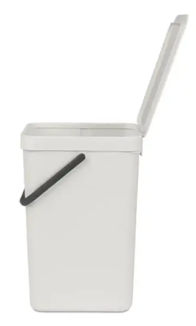 Brabantia Affaldsspand m/låg 16 liter lys grå