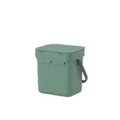 Brabantia Affaldsspand m. låg - 3 liter Grøn/Sort