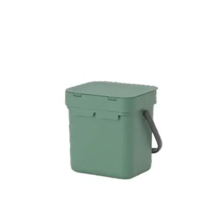 Brabantia Affaldsspand m. låg - 3 liter Grøn/Sort