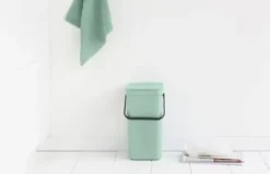 Brabantia Affaldsspand m. låg - 12 liter jade grøn