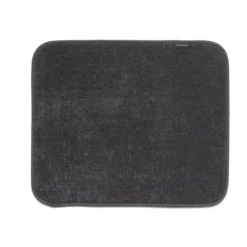 Brabantia microfiber opvaske-måtte - mørk grå 47x40 cm