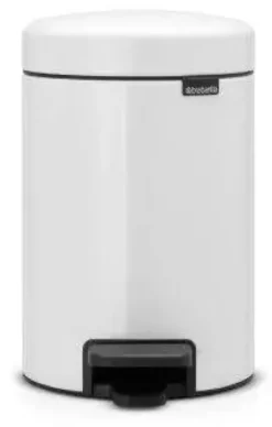 Brabantia Pedalspand Newlcon 3 liter Hvid