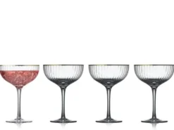 Cocktailglas Palermo Gold 31,5 cl 4 stk