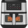Conzept air fryer 7,5L digital med vindue