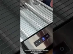 Conzept brødrister med digitalt display stål