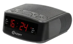 Conzept Clockradio med dual alarm