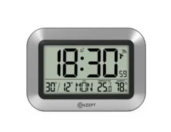 Conzept Digitalt Vægur radiostyret med temparatur og hygrometer