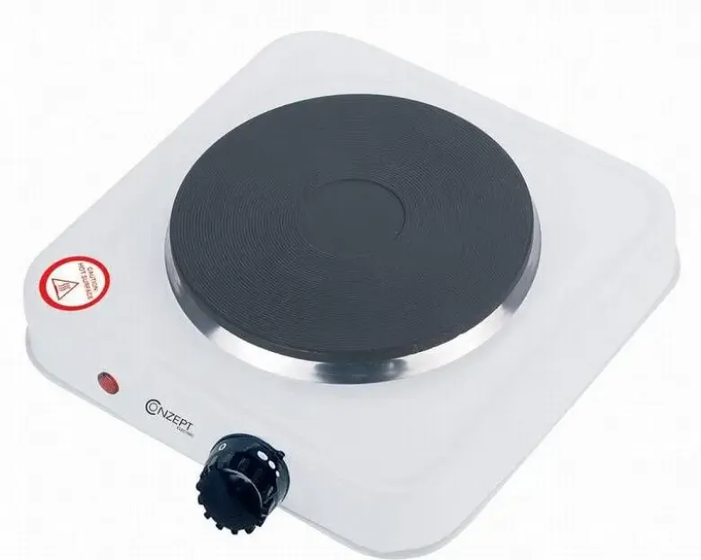 Conzept Electric kogeplade enkelt 1500 W
