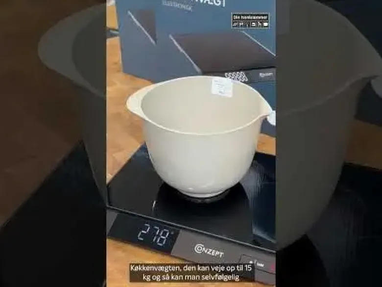 Conzept køkkenvægt stor model 15 kg