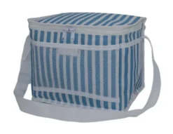 Conzept Køletaske blå striber H27 cm. 10L