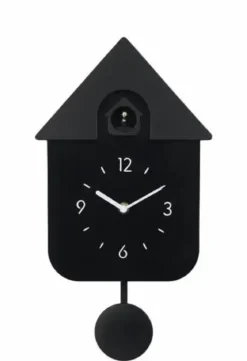 Conzept kuk-ur med fugl og pendul sort