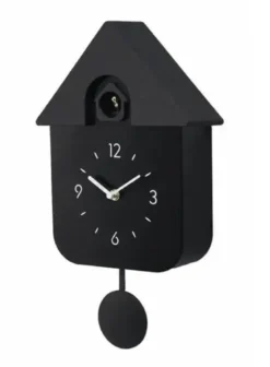 Conzept kuk-ur med fugl og pendul sort