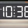 Conzept LED vækkeur med dual alarm og lys