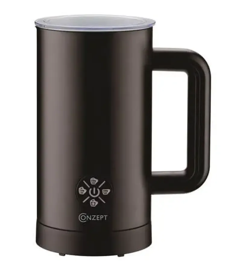 Conzept mælkeskummer sort 250 ml. 500 W
