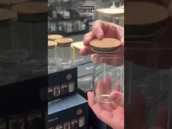Conzept opbevaringsglas med bambuslåg 10 dele