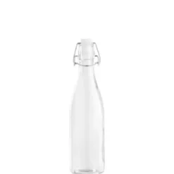 Conzept saftflaske 0,5L med patentlåg klart glas