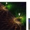 Conzept Solcellelampe stål 2xLED dual function 2 stk.