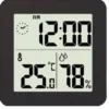 Conzept ur med termometer digitalt med hygrometer