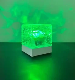Conzept vandfald LED lampe med farveskift og fjernbetjening