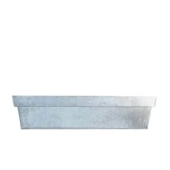 Da'Core Altankasse zink med riller 80 cm