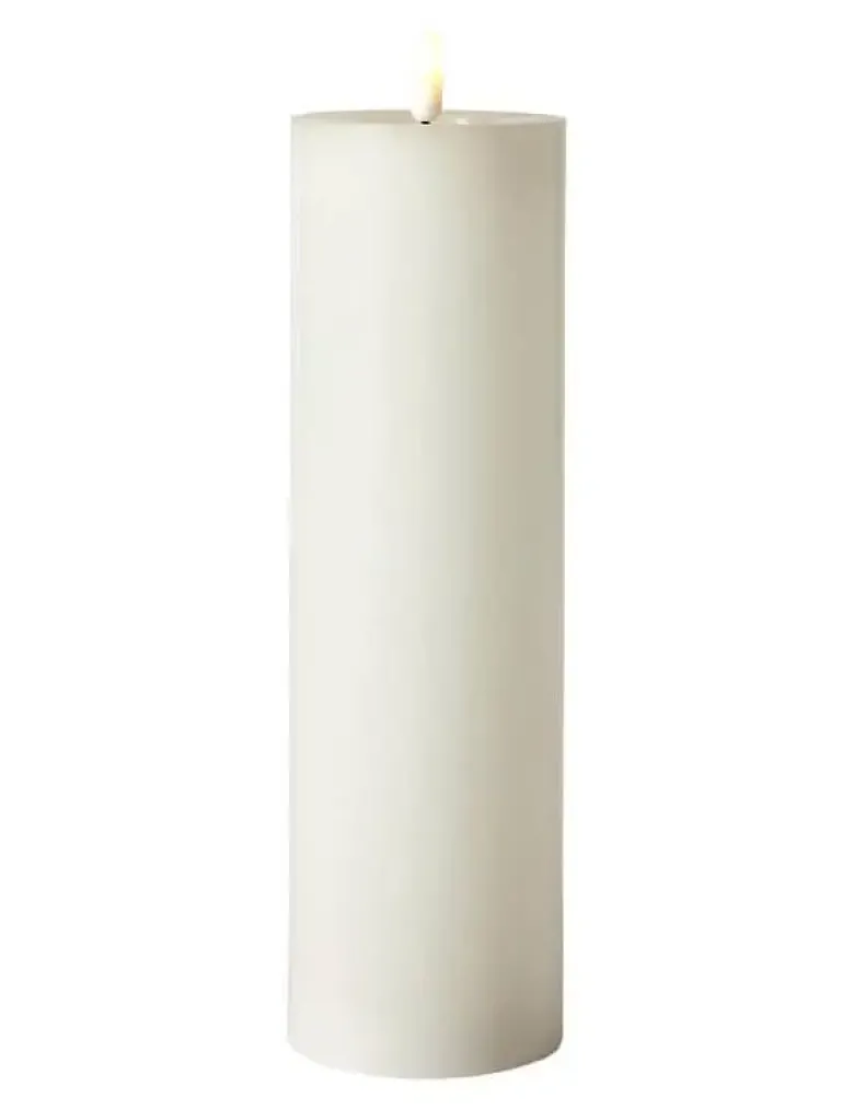 Da'core Bloklys LED Hvid H25 cm