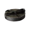 Da'Core Coaster sort rund Ø10 cm 4 stk