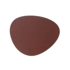 Da'Core Curve Dækkeserviet i kunstigt læder Brun 33x41 cm