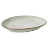 Da'Core Desserttallerken oval 22x18 cm blank stone