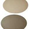 Dacore dækkeserviet oval vendbar beige/taupe