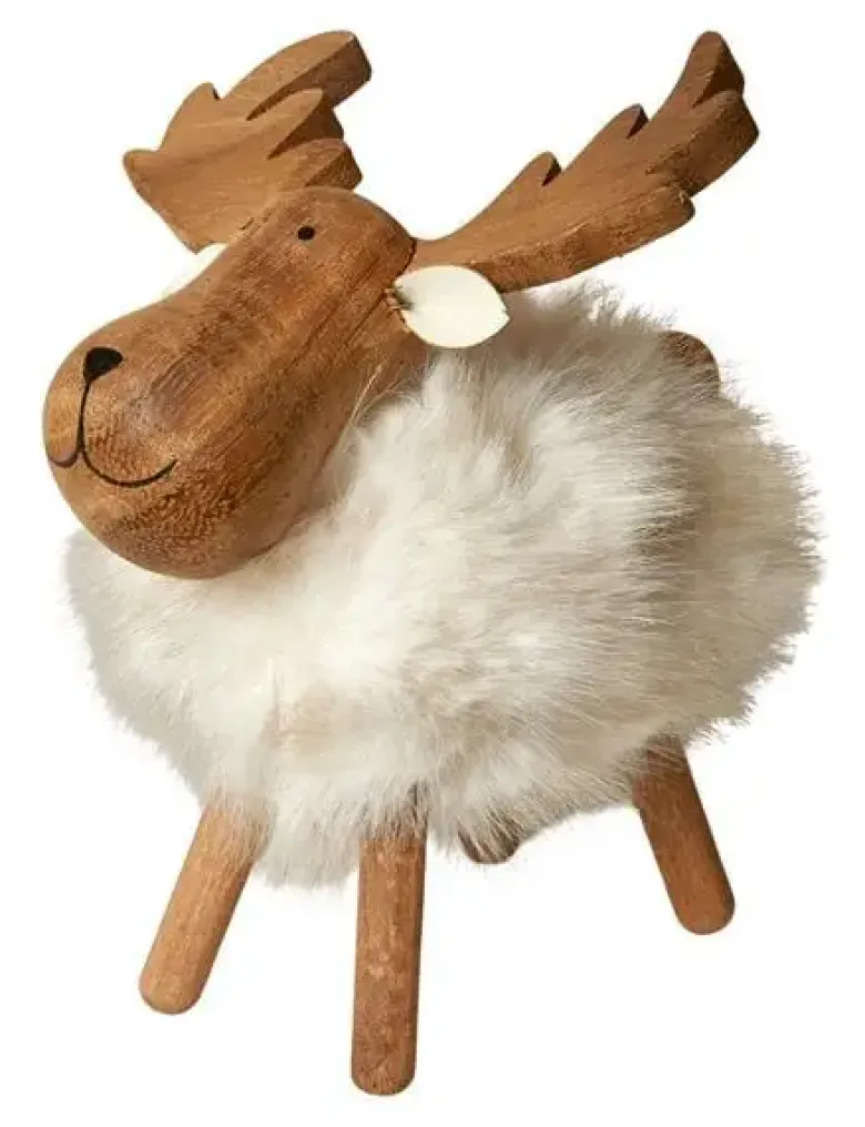 Da'core Figur Elg blød pels H11,3 cm
