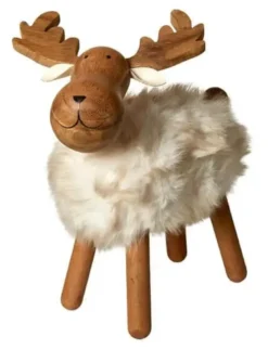 Da'core Figur Elg blød pels H26 cm