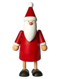 Da'core Figur Julemand fyrretræ rød