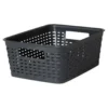Da'core Fletkurv sort 31x24x11,5 cm