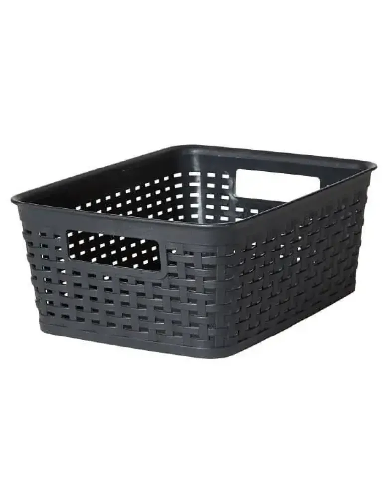 Da'core Fletkurv sort 31x24x11,5 cm