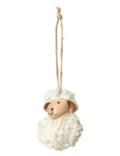 Da'core Får Fluffy hængende H7 cm Natur